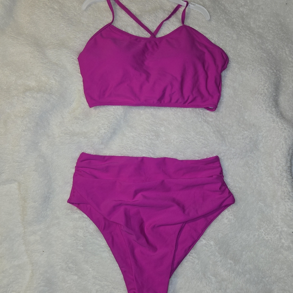 Zaful Pink Bikini Set